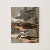 Die drei Freunde, Alpaka-Ähnlich Puzzle (Vertikal)