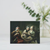 Die drei Gerüchte Postkarte (Stehend Vorderseite)