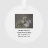 Die drei gesegneten ornament (Rückseite)