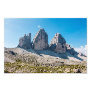 Die drei Gipfel von Lavaredo Fotodruck
