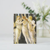 Die drei Grabungen von Sandro Botticelli Postkarte (Stehend Vorderseite)