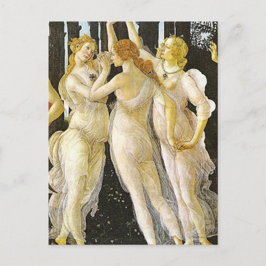 Die drei Grabungen von Sandro Botticelli Postkarte (Vorderseite)