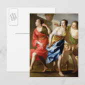 Die drei Graden Postkarte (Vorne/Hinten)