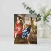 Die drei Graden Postkarte (Stehend Vorderseite)