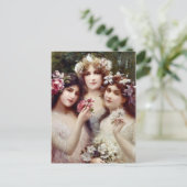 Die drei Graden Postkarte (Stehend Vorderseite)