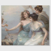 Die drei Graden von Edouard Bisson Geschenkpapier (Flach)