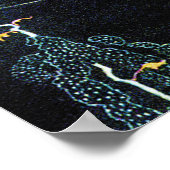 DIE DREI GRUNDZÜGE DES BLAUEN BERGS POSTER (Ecke)