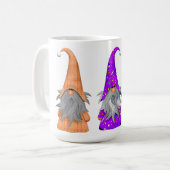 Die drei Halloween-Gnomen Kaffeetasse (Vorderseite Links)