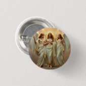 „Die drei heiligen Schutzengel“ Button (Vorne & Hinten)