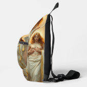 „Die drei heiligen Schutzengel“ Crossbody Bag (Rechts)