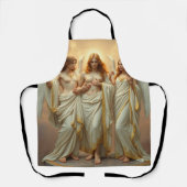 „Die Drei Heiligen Schutzengel“ Schürze (Vorderseite)