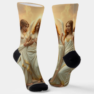 „Die drei heiligen Schutzengel“ Socken