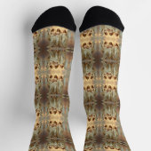 „Die drei heiligen Schutzengel“ Socken (Oben)