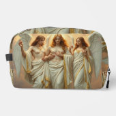 „Die drei heiligen Schutzengel“ Waschbeutel (Vorderseite)