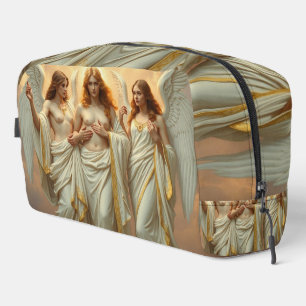 „Die drei heiligen Schutzengel“ Waschbeutel