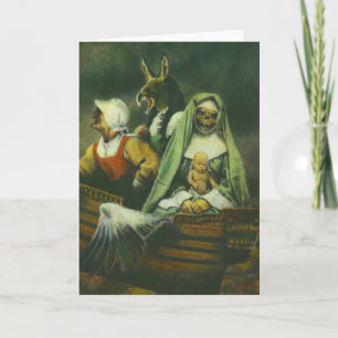 Die Drei Hexen Grußkarte Karte