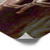 Die drei Hexen von Henry Fuseli Poster (Ecke)