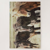 Die drei isländischen Pferdefreunde der Amigos Puzzle (Vertikal)