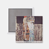Die drei Jahre der Frau von Klimt Gustav Magnet (Vorderseite/Rückseite)