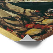 Die drei Jahre eines arbeitenden Mannes, 1895 Poster (Ecke)