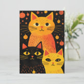 Die drei Katzen (Stehend Vorderseite)