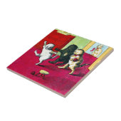 Die drei kleinen Kätzchen Fliese (Seite)