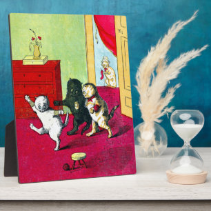 Die drei kleinen Kätzchen Fotoplatte