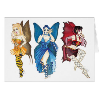 Die drei kluge Fee-Karte