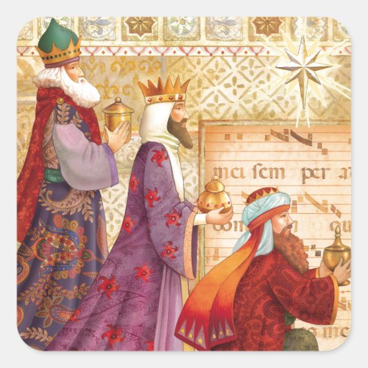 Die Drei Könige Aufkleber (Vorderseite)