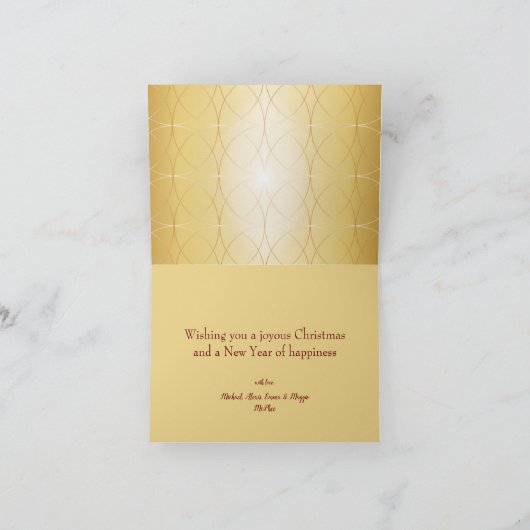 Die drei Könige Karte (Innenseite)