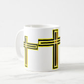 Die drei Kreuz-Tasse Kaffeetasse (Vorderseite Links)