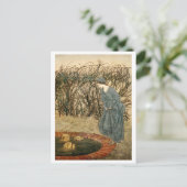 Die drei Leiter des Brunnens Postkarte (Stehend Vorderseite)