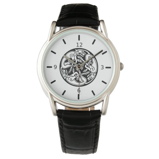 Die drei Löwen Armbanduhr (Vorderseite)
