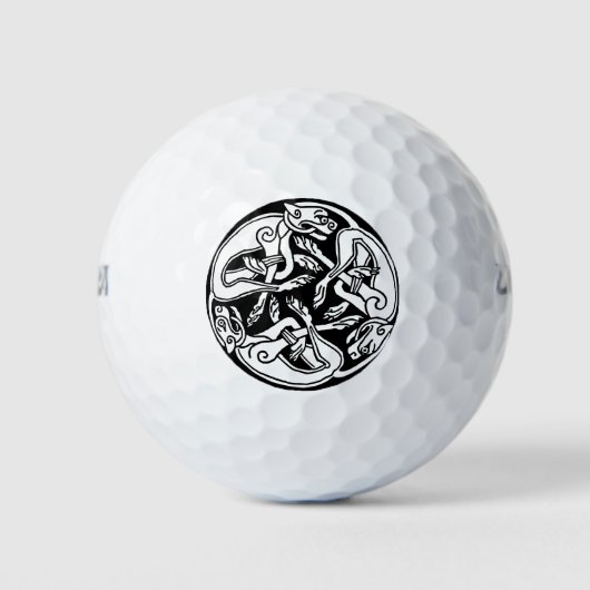 Die drei Löwen Golfball (Vorderseite)