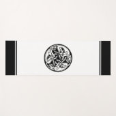 Die drei Löwen Yogamatte (Vorderseite (Horizontal))