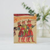 Die Drei Magi, Details aus der Geburt Postkarte (Stehend Vorderseite)