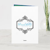 Die drei Männers-Weihnachtskarte Feiertagskarte (Rückseite)