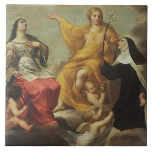 Die drei Marys, 1633 (Öl auf Leinwand) Fliese