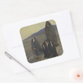 Die drei Marys Quadratischer Aufkleber (Umschlag)