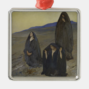 Die drei Marys Silbernes Ornament