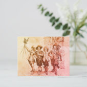 Die drei Musketiere von Alexandre Dumas Postkarte (Stehend Vorderseite)