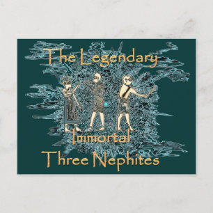 Die drei Nephites Postkarte