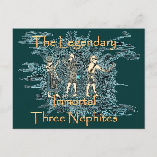 Die drei Nephites Postkarte (Vorderseite)