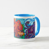"Die drei Oktoteure!" Original Art Beverage Tasse (VorderseiteRechts)