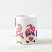Die drei patriotischen Gnome Kaffeetasse (Mittel)