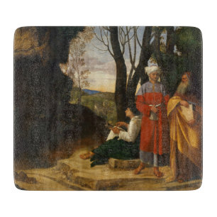 Die drei Philosophen (Weise Männer) (von Giorgione Schneidebrett