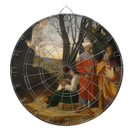 Die drei Philosophen (Weisen) (von Giorgione) Dartscheibe