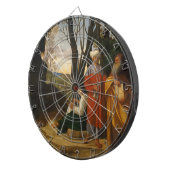 Die drei Philosophen (Weisen) (von Giorgione) Dartscheibe (Vorderseite rechts)