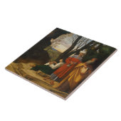 Die drei Philosophen (Weisen) (von Giorgione) Fliese (Seite)