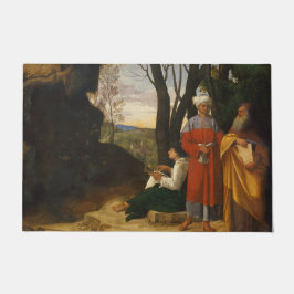 Die drei Philosophen (Weisen) (von Giorgione) Fußmatte